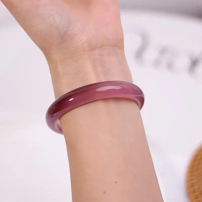 CARAT'S DIARY Agate Jade Bangles Women's-5