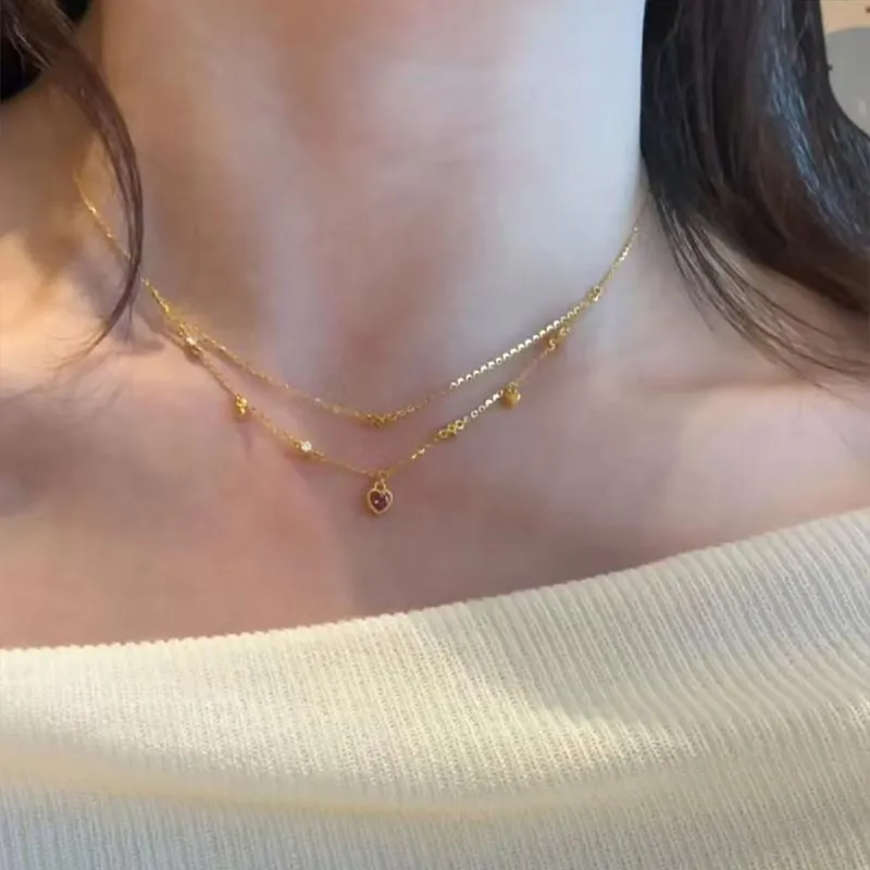 CARAT'S DIARY Alloy Necklaces Women's-4