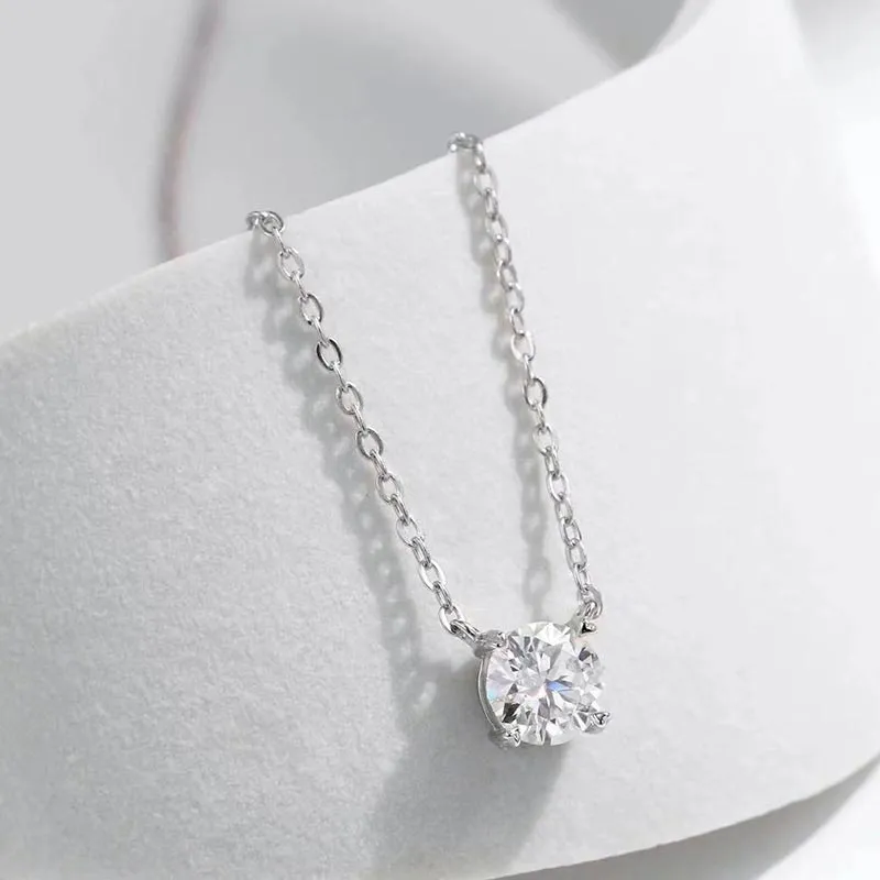 CARAT'S DIARY S925 Silver Necklaces Women's-14