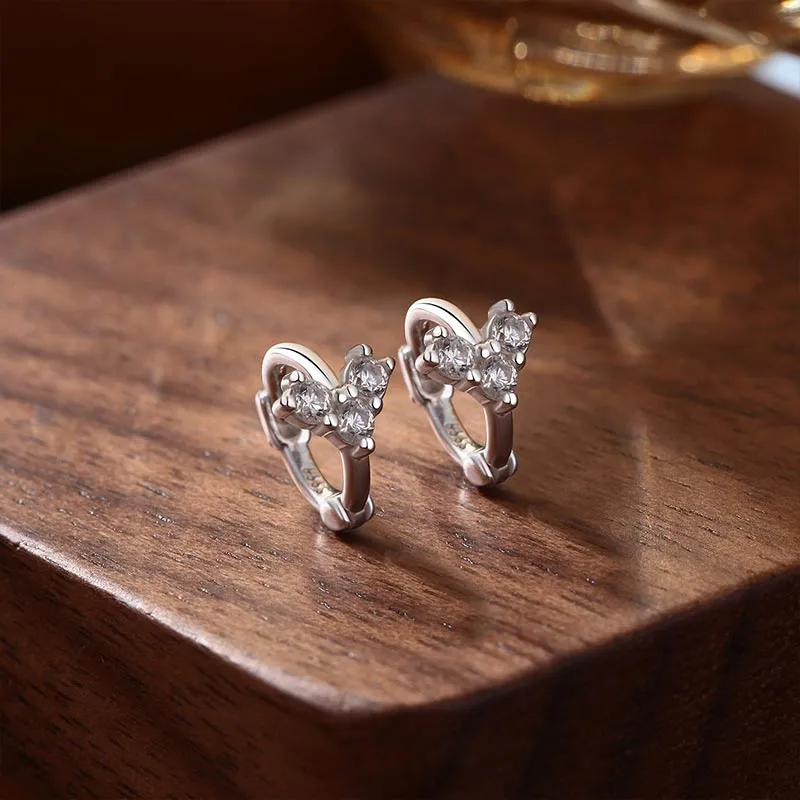 CARAT'S DIARY S999 Fine Silver Earrings Women's-6