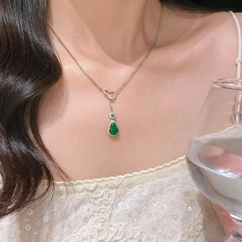 CARAT'S DIARY Colored Glaze Necklaces Women's-5