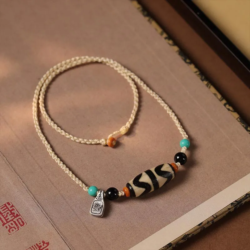 CARAT'S DIARY Obsidian Necklaces Unisex-3