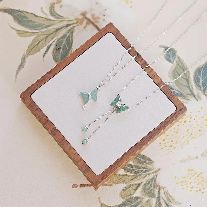 CARAT'S DIARY S925 Silver Necklaces Women's-4