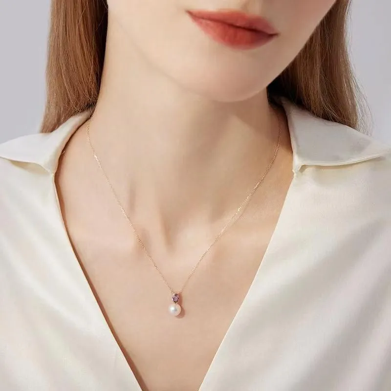 CARAT'S DIARY Pearl Necklaces Women's-2