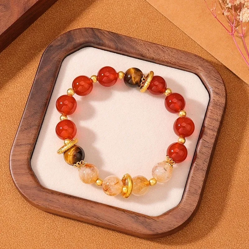 CARAT'S DIARY Agate Bracelets Unisex-7