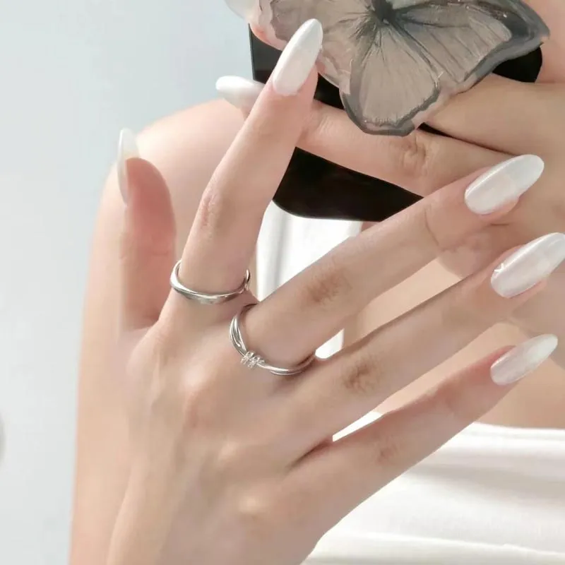 CARAT'S DIARY Alloy Rings Unisex-1