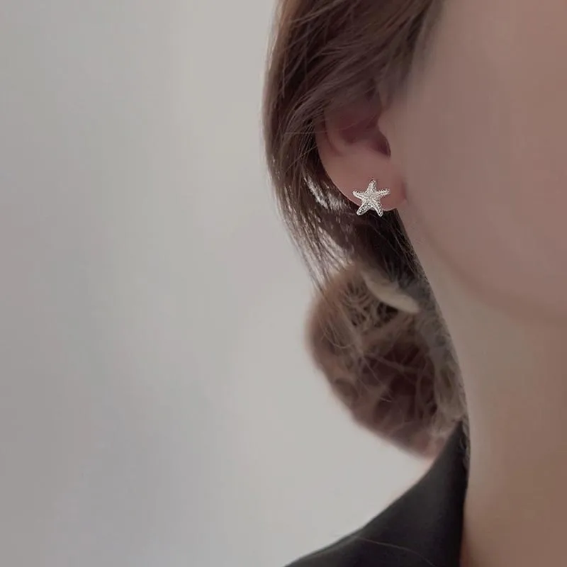 CARAT'S DIARY Alloy Stud Earrings Women's-4