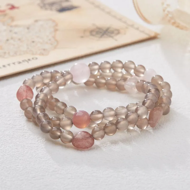 CARAT'S DIARY Agate Jade Bracelets Women's-5