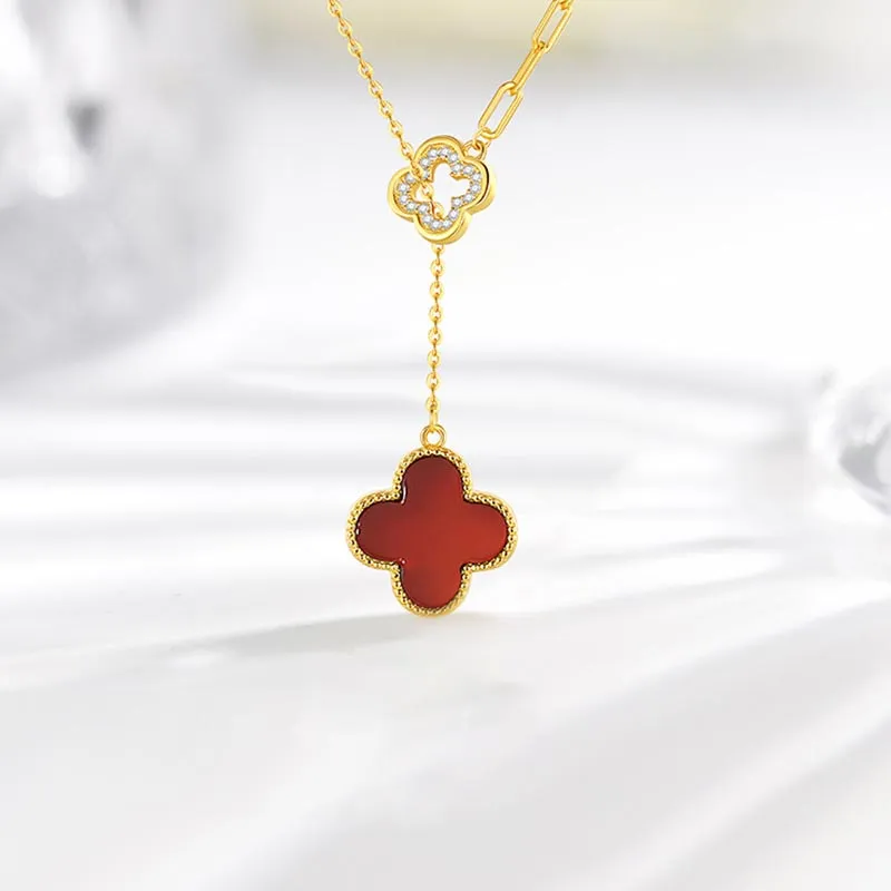 CARAT'S DIARY Agate Necklaces Women's-3