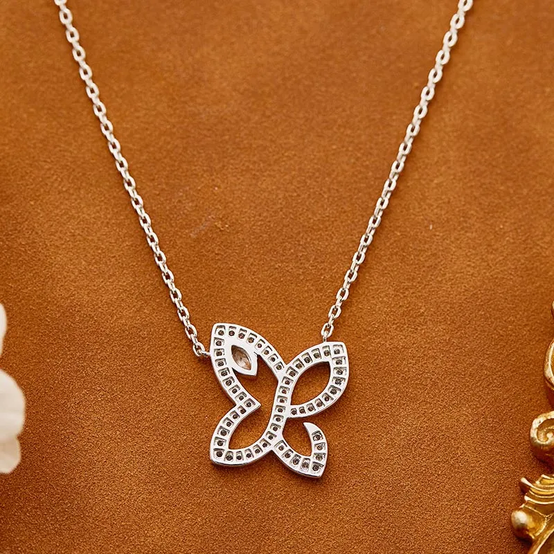 CARAT'S DIARY S925 Silver Necklaces Women's-3