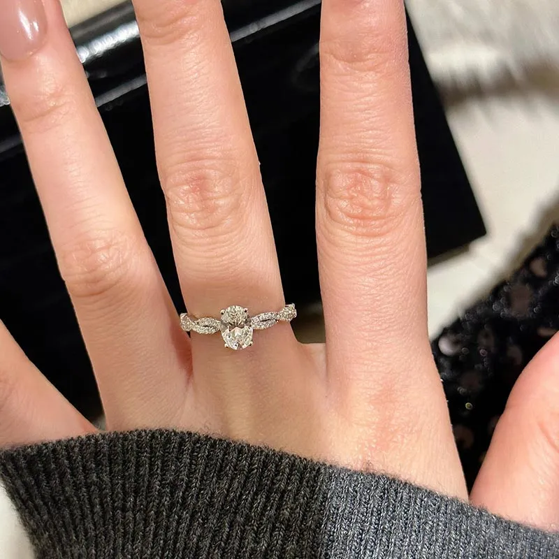 CARAT'S DIARY S925 Silver Rings Women's-3