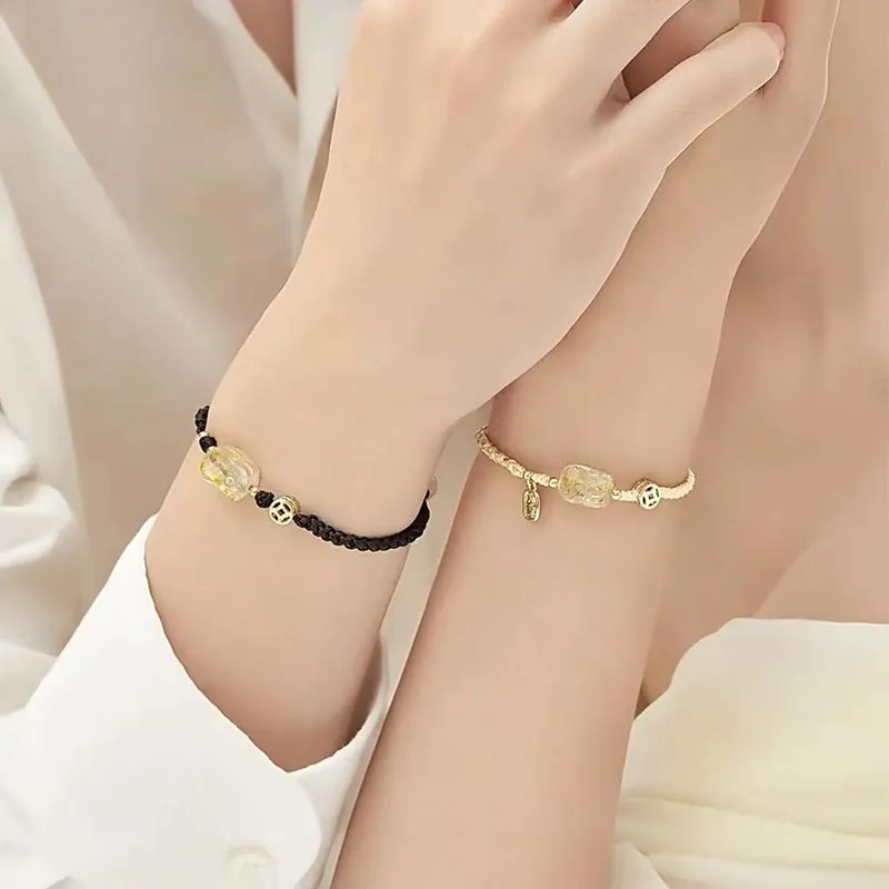 CARAT'S DIARY Colored Glaze Couple's 1 Pair Bracelet Couple Bracelet Unisex-13