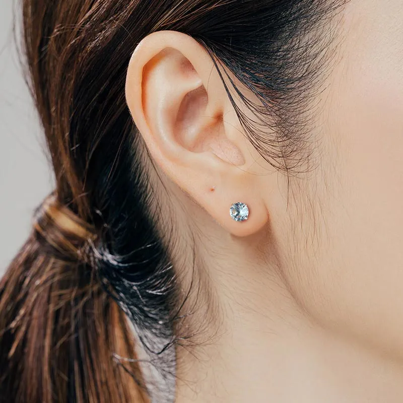 CARAT'S DIARY S925 Silver Stud Earrings Unisex-1