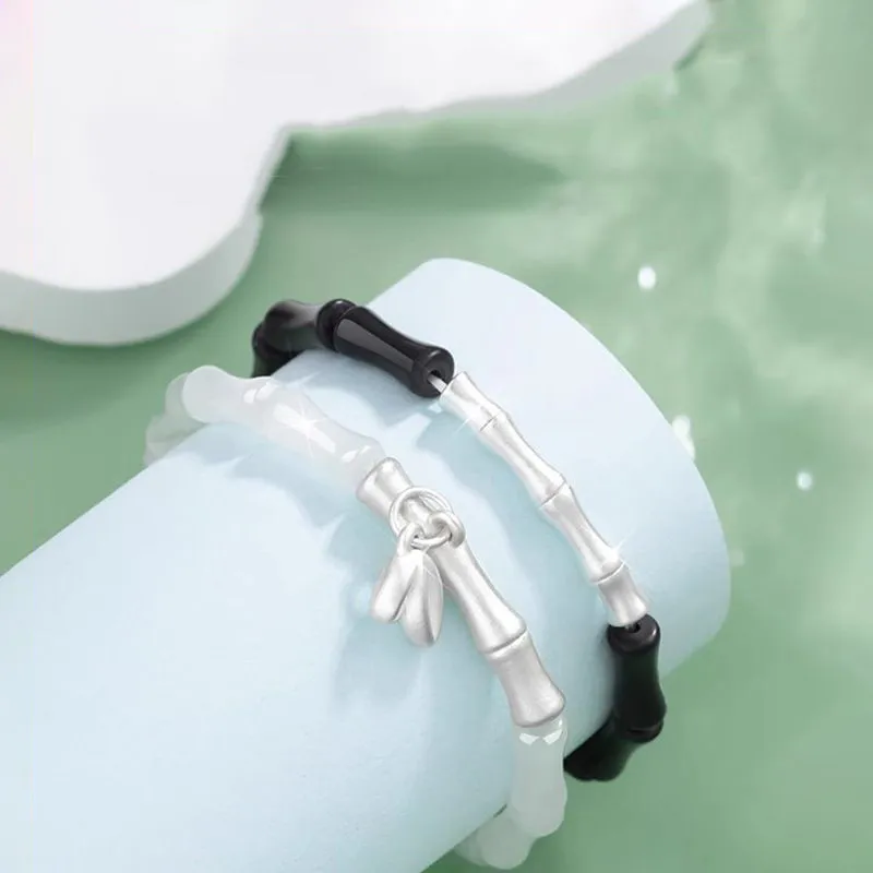 CARAT'S DIARY S990 Sterling Silver Bracelets Unisex-14