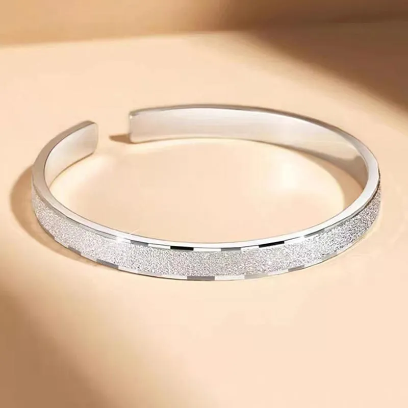 CARAT'S DIARY S999 Fine Silver Bangles Unisex-3