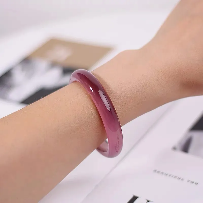 CARAT'S DIARY Agate Jade Bangles Women's-1