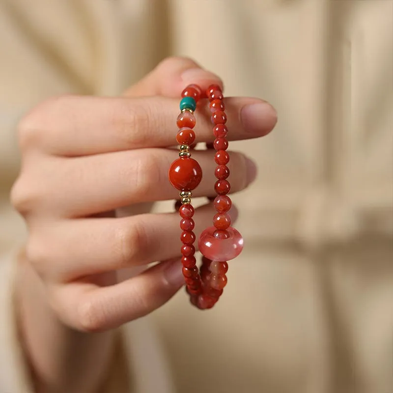 CARAT'S DIARY Agate Bracelets Women's-2
