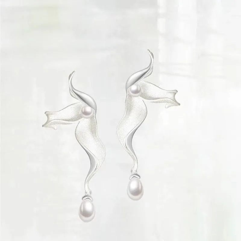 CARAT'S DIARY Faux Pearl Earrings Women's-7