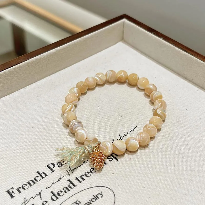 CARAT'S DIARY Spool Shell Bracelets Women's-6