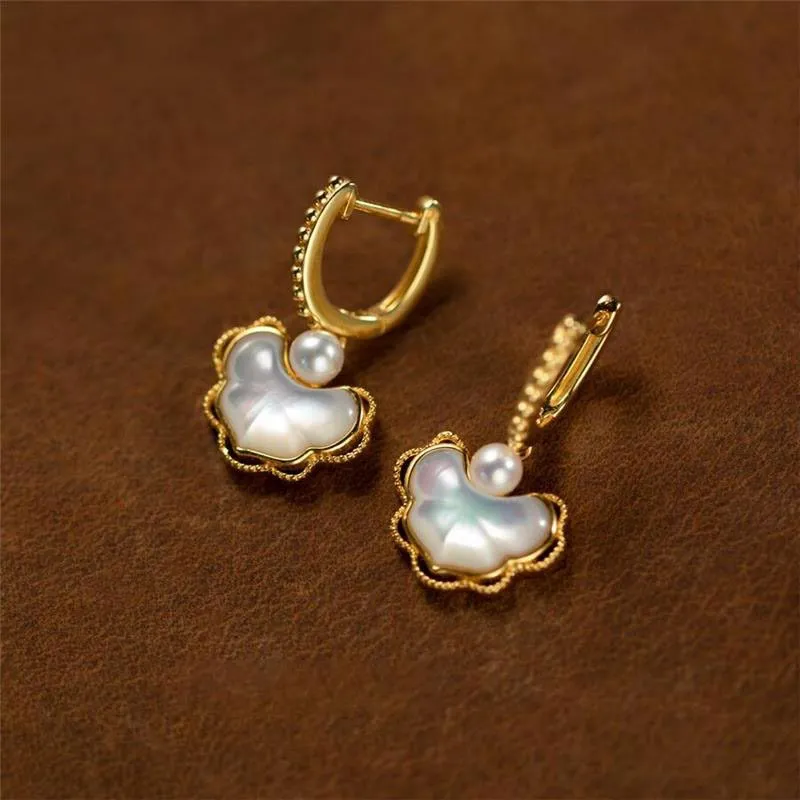 CARAT'S DIARY Faux Pearl Earrings Women's-4