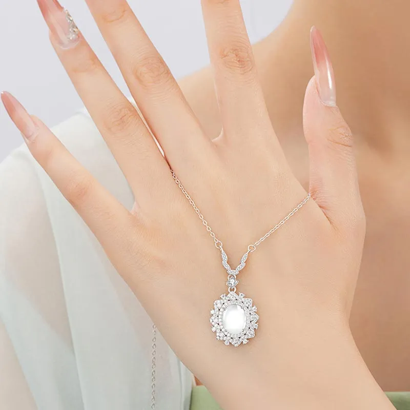 CARAT'S DIARY S925 Silver Necklaces Women's-3