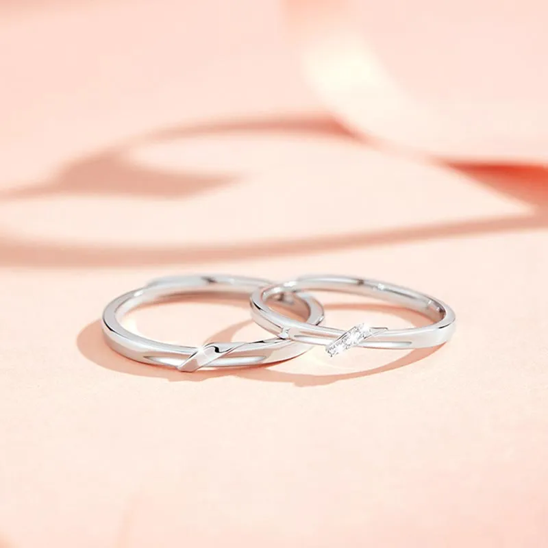 CARAT'S DIARY S999 Fine Silver Rings Unisex-6