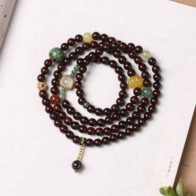 CARAT'S DIARY Pterocarpus Bracelets Unisex-5