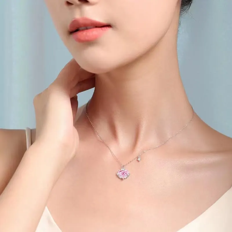 CARAT'S DIARY S925 Silver Necklaces Women's-2