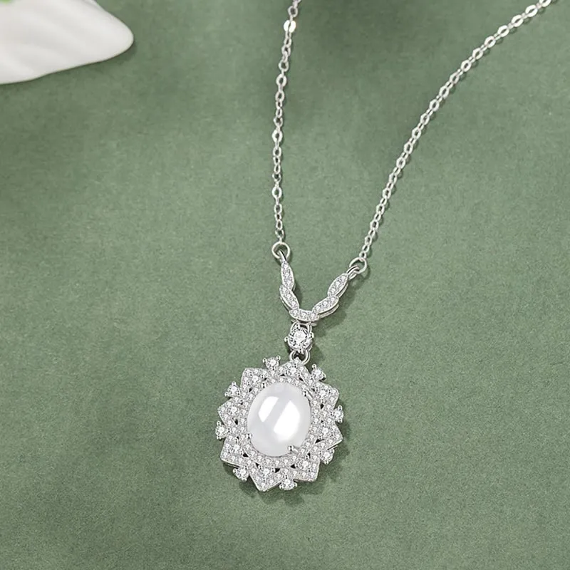 CARAT'S DIARY S925 Silver Necklaces Women's-4