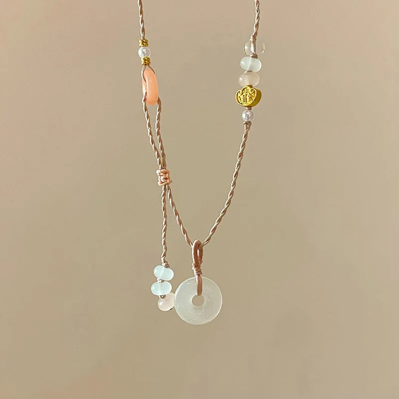 CARAT'S DIARY Colored Glaze Necklaces Women's-7