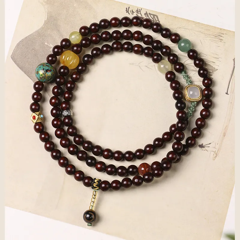 CARAT'S DIARY Pterocarpus Bracelets Unisex-4