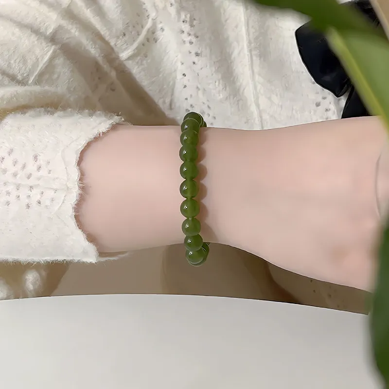 CARAT'S DIARY Chalcedony Jade Bracelets Women's-3