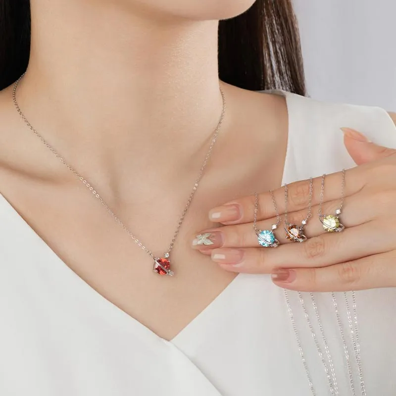 CARAT'S DIARY S925 Silver Necklaces Unisex-57