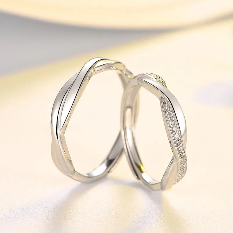 CARAT'S DIARY S925 Silver Rings Unisex-6