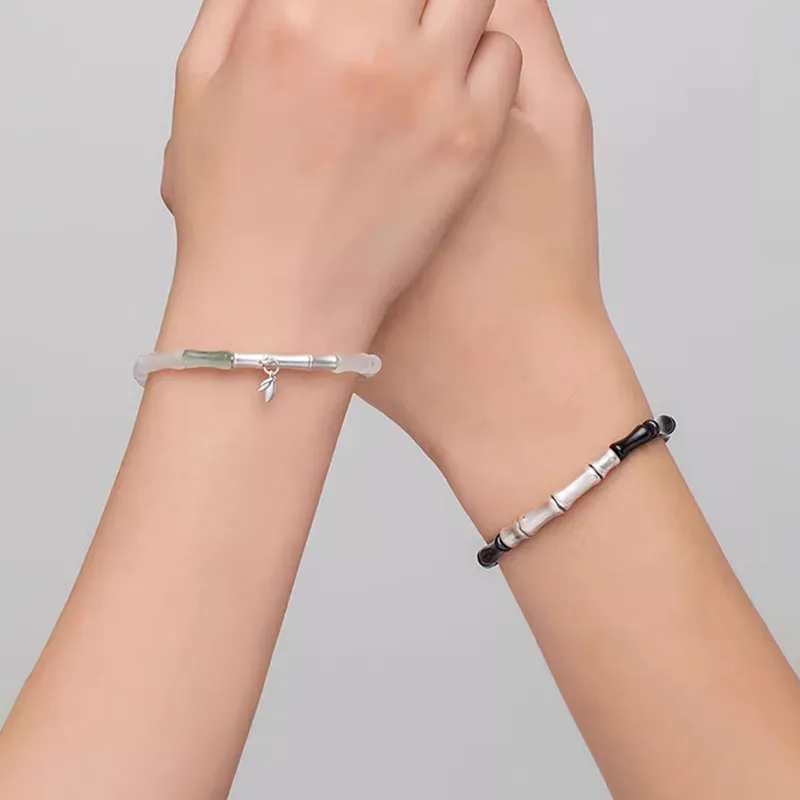 CARAT'S DIARY S990 Sterling Silver Bracelets Unisex-8