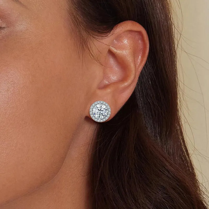 CARAT'S DIARY S925 Silver Stud Earrings Unisex-2