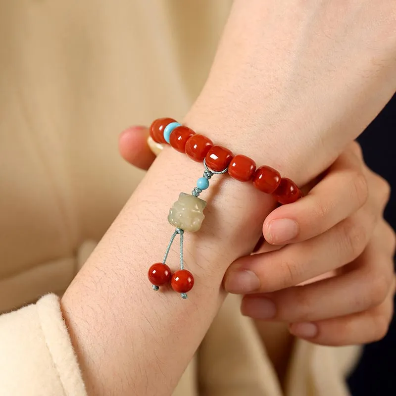 CARAT'S DIARY Agate Bracelets Women's-1