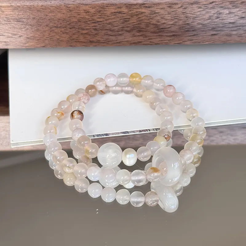 CARAT'S DIARY Agate Jade Bracelets Unisex-5