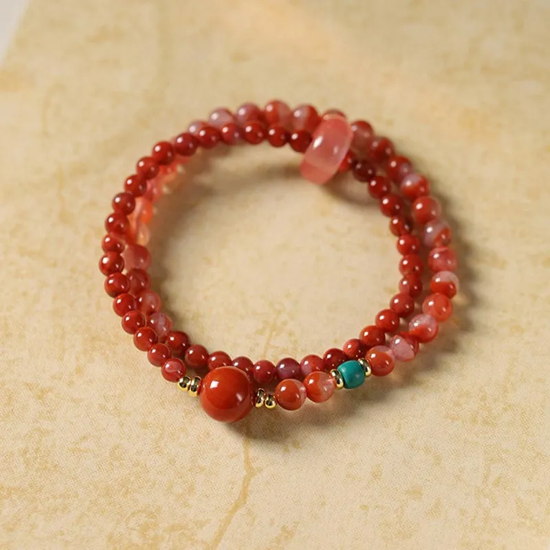 CARAT'S DIARY Agate Bracelets Women's-5