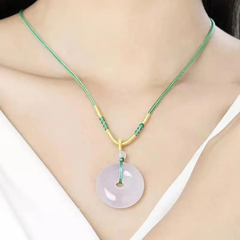 CARAT'S DIARY Chalcedony Necklaces Women's-1