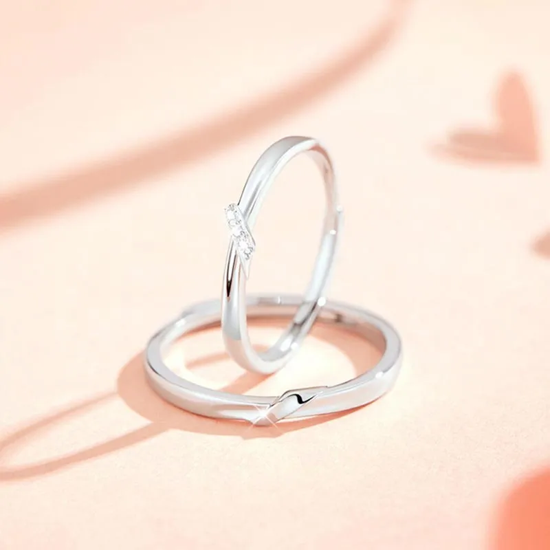 CARAT'S DIARY S999 Fine Silver Rings Unisex-3