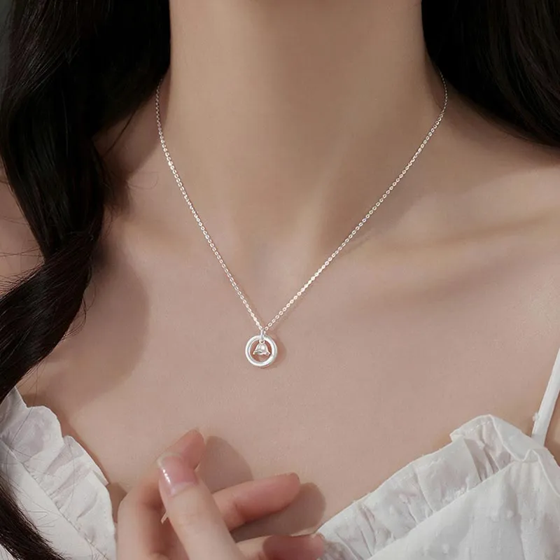 CARAT'S DIARY S999 Fine Silver Necklaces Women's-2