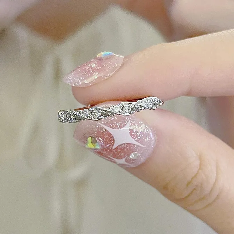 CARAT'S DIARY Alloy Rings Women's-3