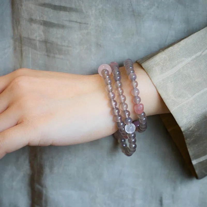 CARAT'S DIARY Agate Jade Bracelets Women's-1
