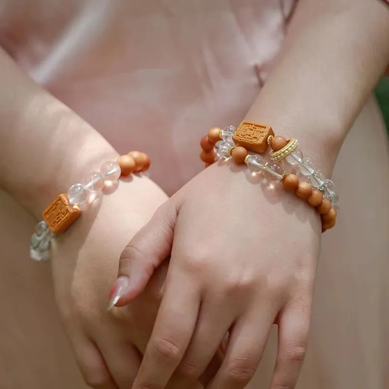 CARAT'S DIARY Barbie Sandalwood Bracelets Women's-3