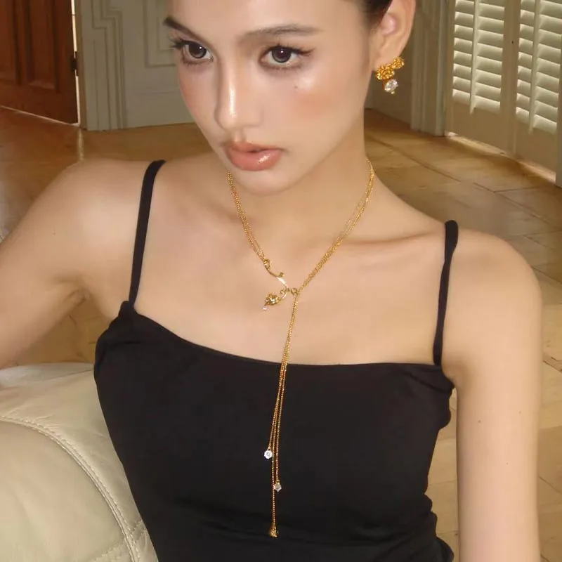 CARAT'S DIARY Alloy Necklaces Women's-4