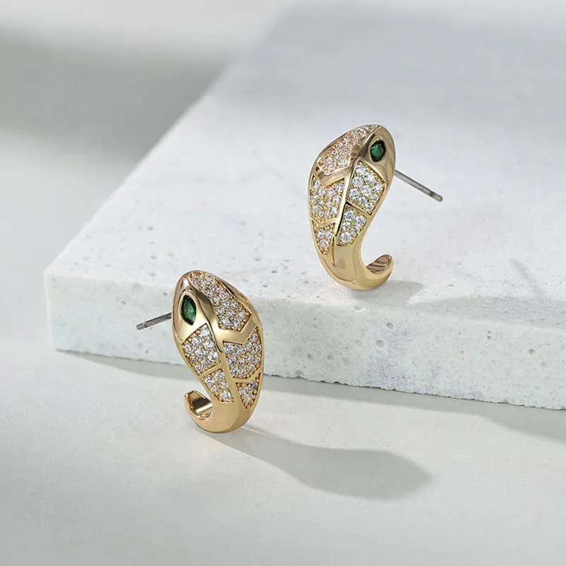 CARAT'S DIARY Alloy Earrings Unisex-1