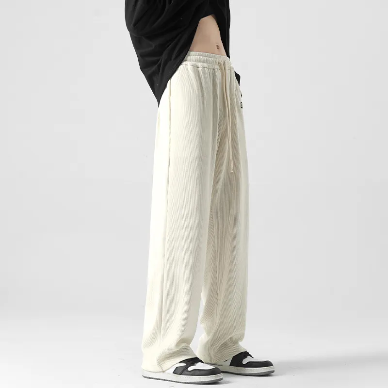 Aol Knitted Sports Pants Unisex-8
