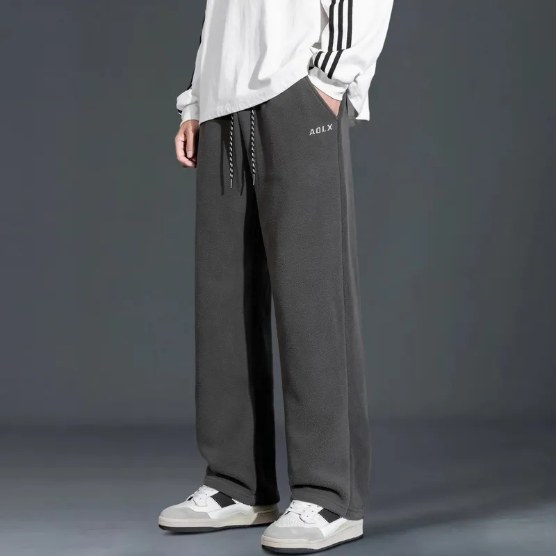 Aol Knitted Sports Pants Unisex-10