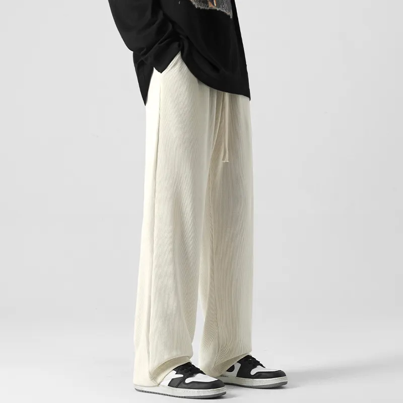 Aol Knitted Sports Pants Unisex-8